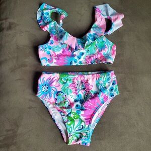 NWOT Lilly Pulitzer Kids Bikini Set